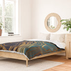 Peacock Ocean Duvet Cover Gallery Image 2