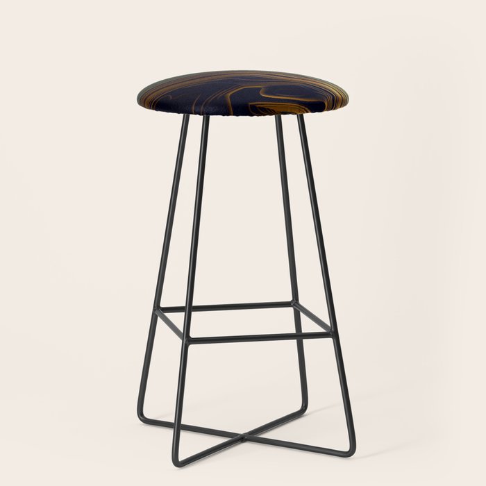 Peacock Ocean Stool Gallery Image 1