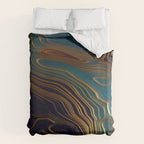 Peacock Ocean Duvet Cover Gallery Image 6