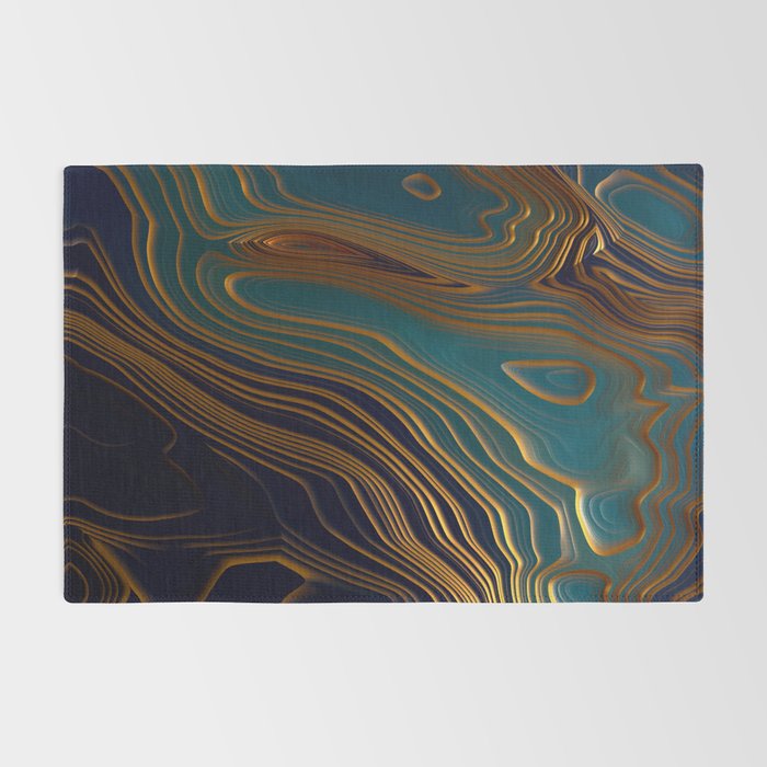 Peacock Ocean Rug Gallery Image 2