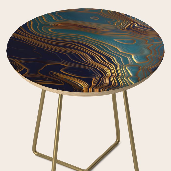 Peacock Ocean Side Table Gallery Image 2