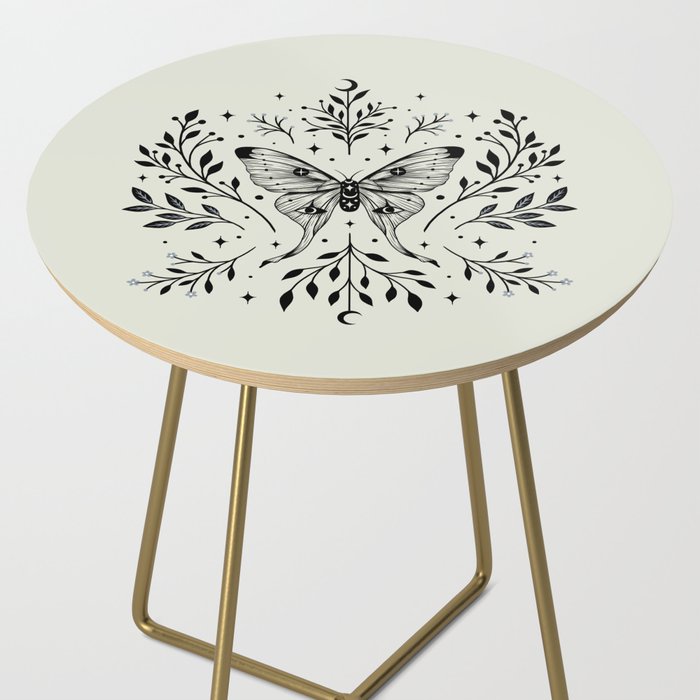 Mystical Luna Moth Side Table Gallery Image 2