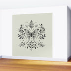 Mystical Luna Moth Wall Mural Gallery Image 2