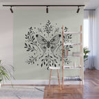 Mystical Luna Moth Wall Mural Gallery Image 1