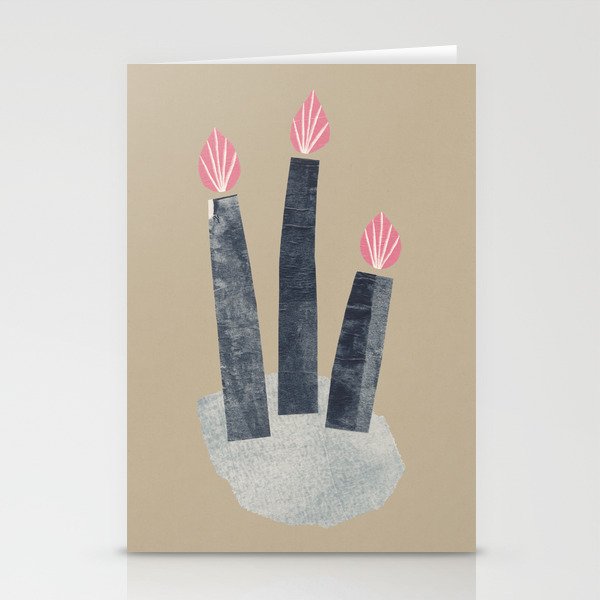 Small Collage: Candles Stationery Card Gallery Image 2