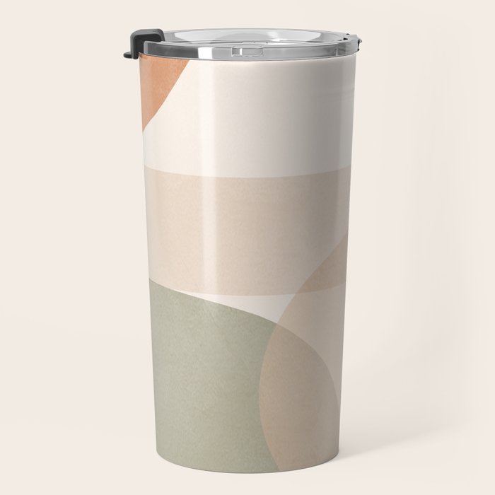 Abstract Minimal Shapes 11 Travel Mug Gallery Image 3