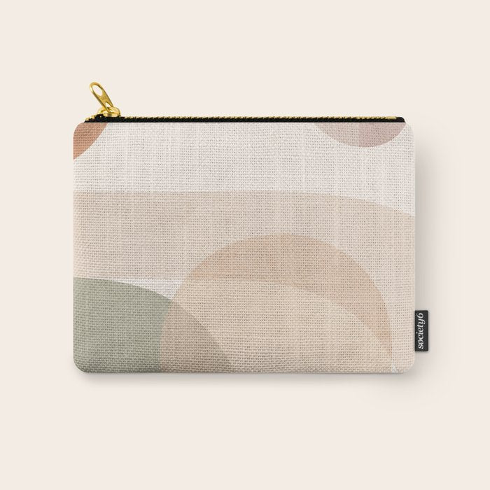 Abstract Minimal Shapes 11 Carry All Pouch Gallery Image 1
