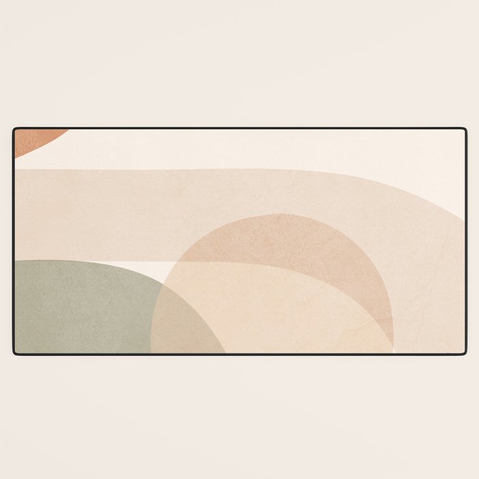 Abstract Minimal Shapes 11 Desk Mat Gallery Image 3