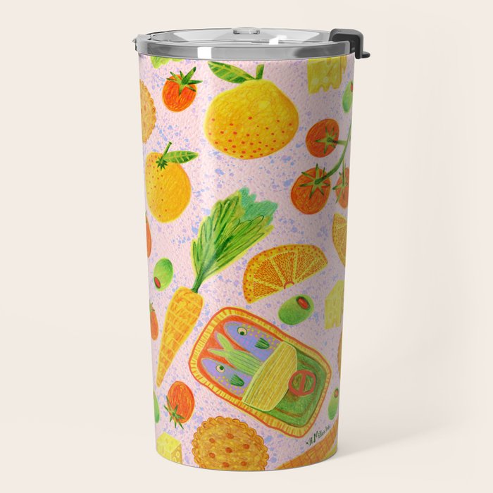 Kitchen Snacks & Apps in Berry Pink Travel Mug Gallery Image 2