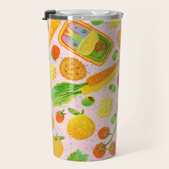 Kitchen Snacks & Apps in Berry Pink Travel Mug Gallery Image 3