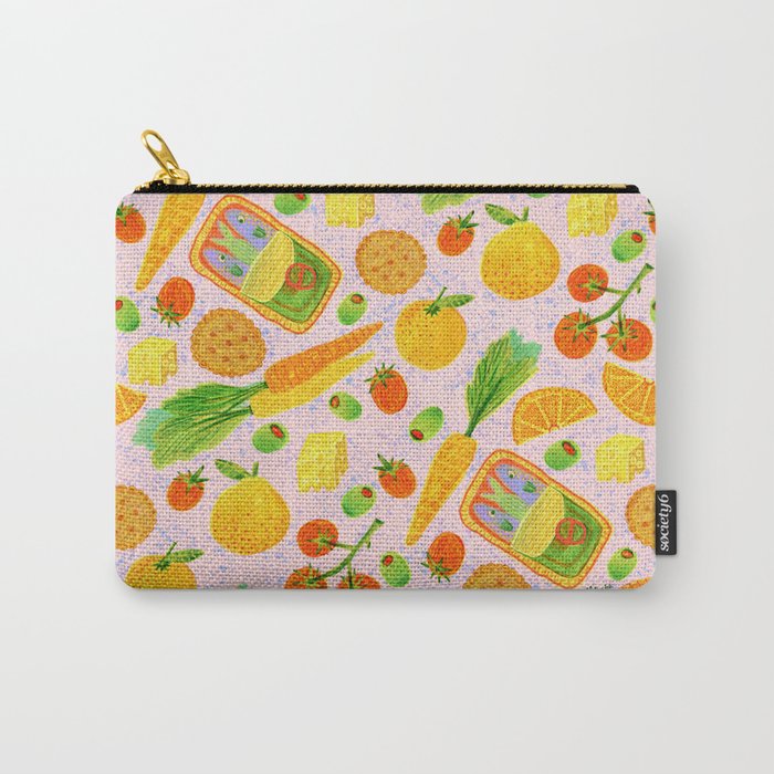 Kitchen Snacks & Apps in Berry Pink Carry All Pouch Gallery Image 1