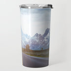 Mountain Road - Grand Tetons Nature Landscape Photography Travel Mug Gallery Image 2