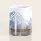 Mountain Road - Grand Tetons Nature Landscape Photography Coffee Mug Gallery Image 4