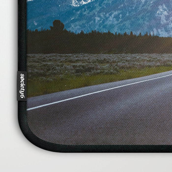 Mountain Road - Grand Tetons Nature Landscape Photography Laptop Sleeve Gallery Image 3