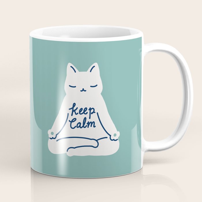 Keep Calm Cat Coffee Mug Gallery Image 1