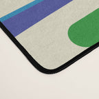 Colorful Mid Century Modern Piquet Multi Abstract Pattern Desk Mat Gallery Image 4