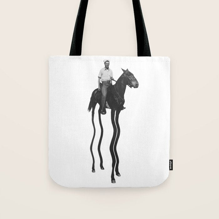 Tall Horse Tote Bag Gallery Image 1