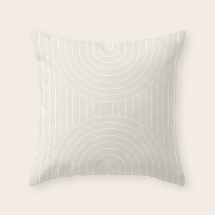 Arch Symmetry I Throw Pillow Gallery Image 6