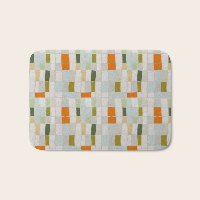 Annecy Geometric Bath Mat Gallery Image 1