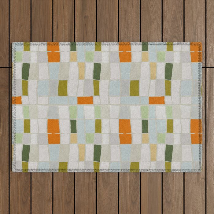 Annecy Geometric Outdoor Rug Gallery Image 1