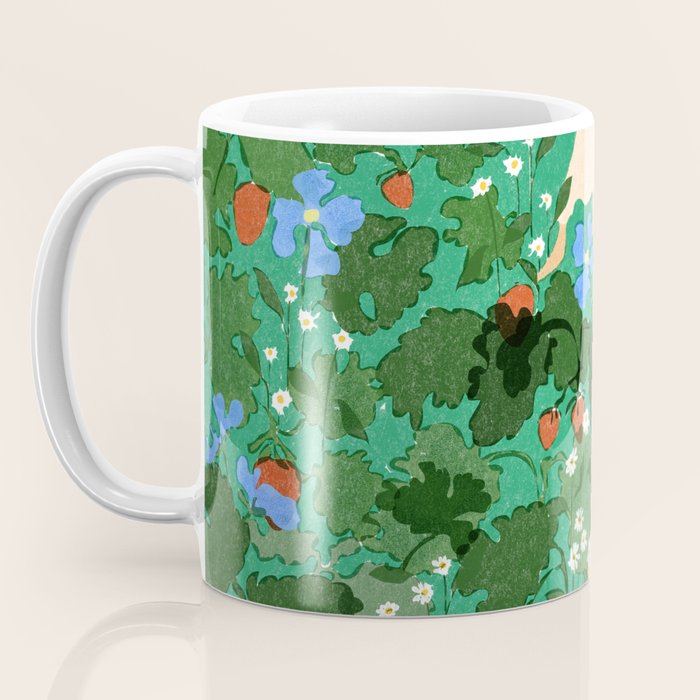 Picking up strawberries Coffee Mug Gallery Image 3