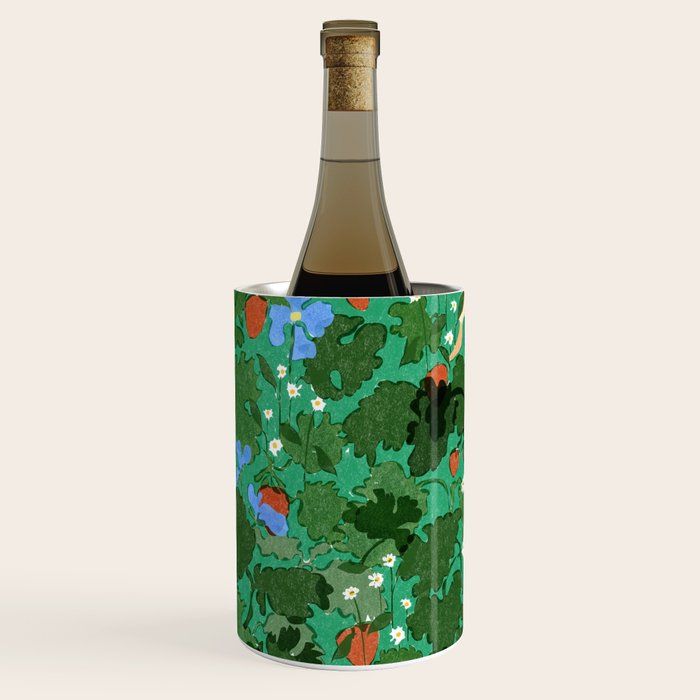 Picking up strawberries Wine Chiller Gallery Image 2