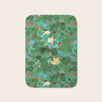 Picking up strawberries Bath Mat Gallery Image 1