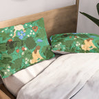 Picking up strawberries Pillow Sham Gallery Image 2