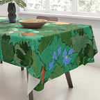 Picking up strawberries Tablecloth Gallery Image 3