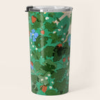 Picking up strawberries Travel Mug Gallery Image 3