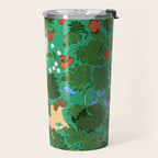 Picking up strawberries Travel Mug Gallery Image 2