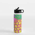 Tropical Pineapple Water Bottle Gallery Image 1
