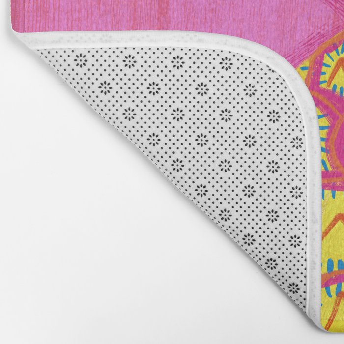Tropical Pineapple Bath Mat Gallery Image 2