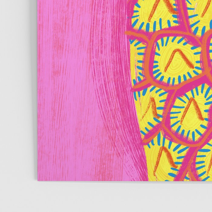 Tropical Pineapple Poster Gallery Image 3