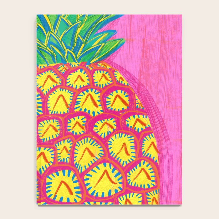 Tropical Pineapple Notebook Gallery Image 4
