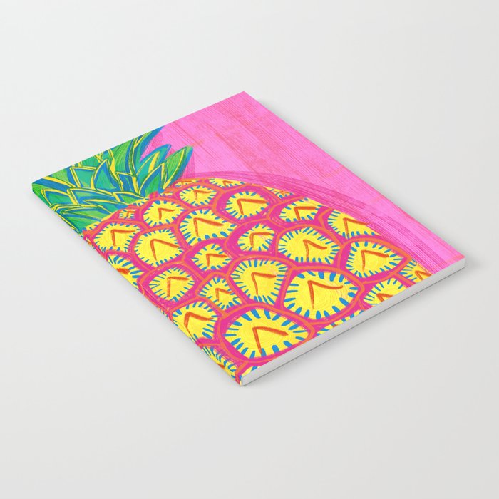 Tropical Pineapple Notebook Gallery Image 2