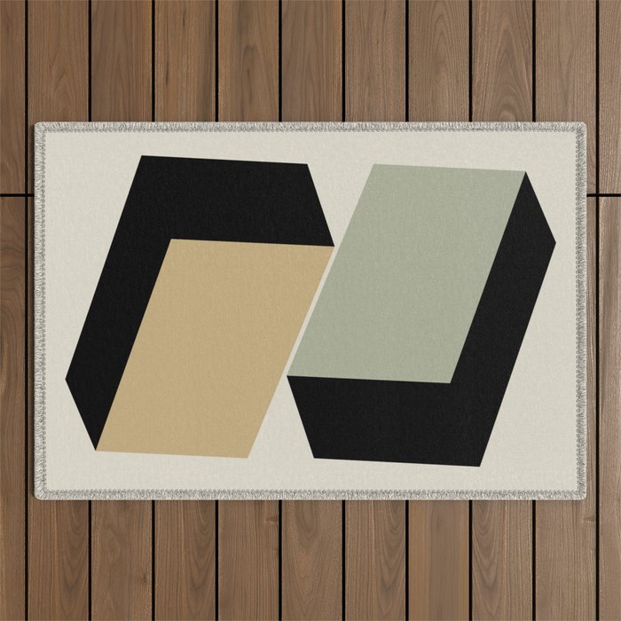 Modernist Objects XII Outdoor Rug Gallery Image 1