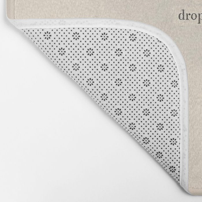 Bird Divinations: Toupet Tit (about: almanacofbirds.org) Bath Mat Gallery Image 2