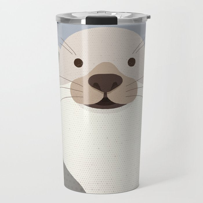 Whimsy Otter Travel Mug Gallery Image 1