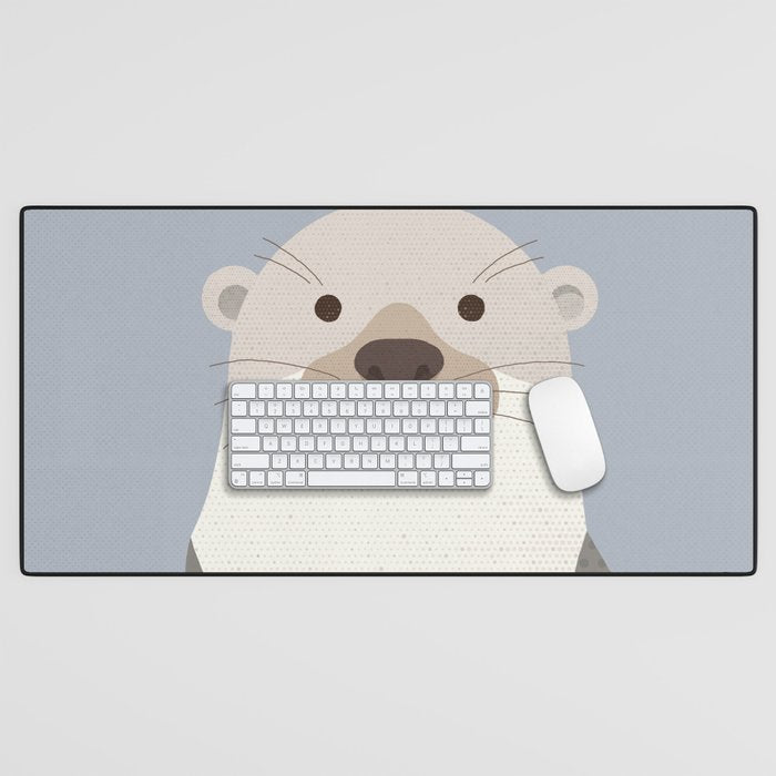 Whimsy Otter Desk Mat Gallery Image 1