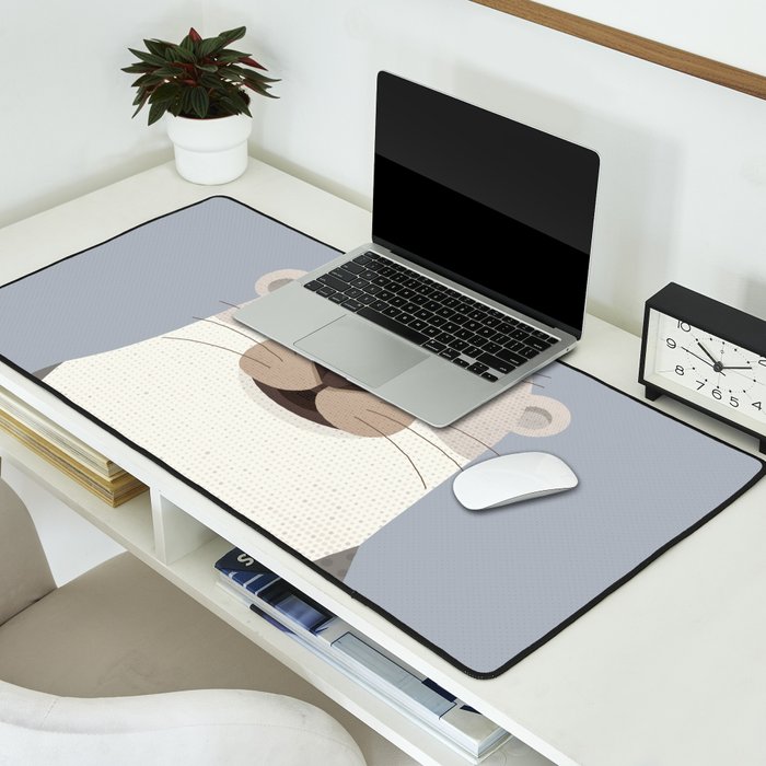 Whimsy Otter Desk Mat Gallery Image 2