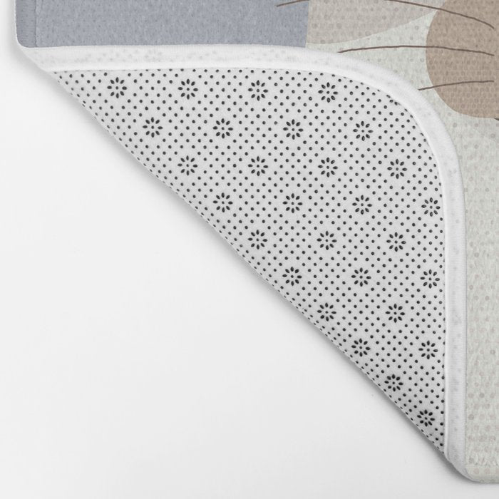 Whimsy Otter Bath Mat Gallery Image 2