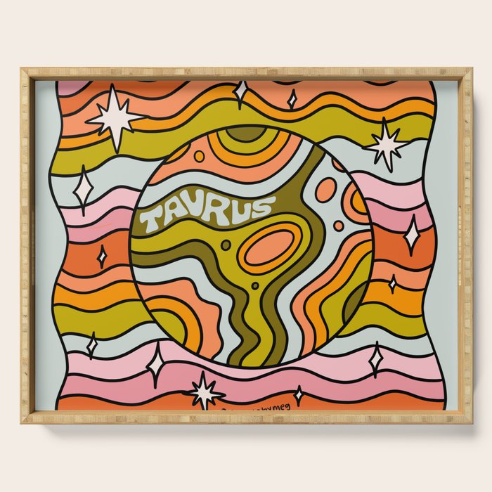 Taurus Planet Serving Tray Gallery Image 1