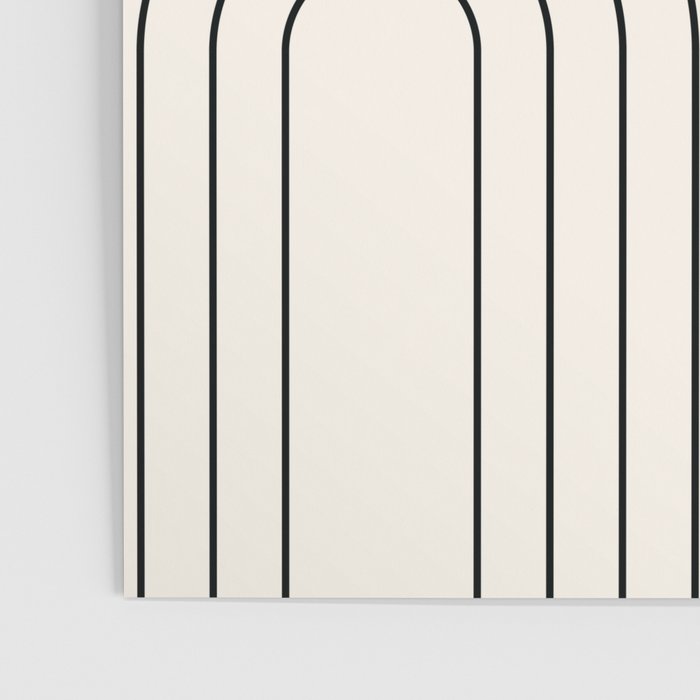 Mid Century Modern Geometric 61 (Rainbow and Sun Abstraction) Poster Gallery Image 3