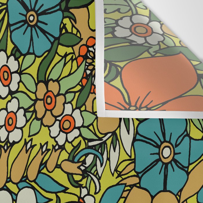 70s Plate Wall Tapestry Gallery Image 3