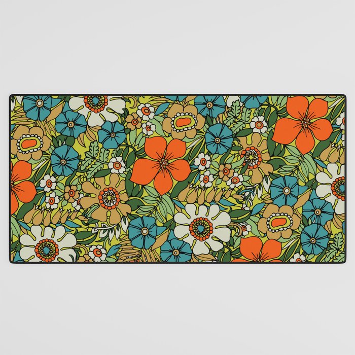 70s Plate Desk Mat Gallery Image 3