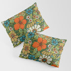 70s Plate Pillow Sham Gallery Image 3