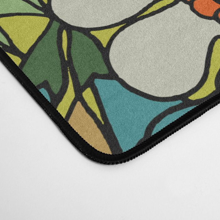 70s Plate Desk Mat Gallery Image 4