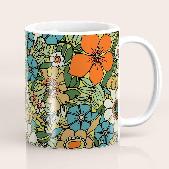 70s Plate Coffee Mug Gallery Image 1