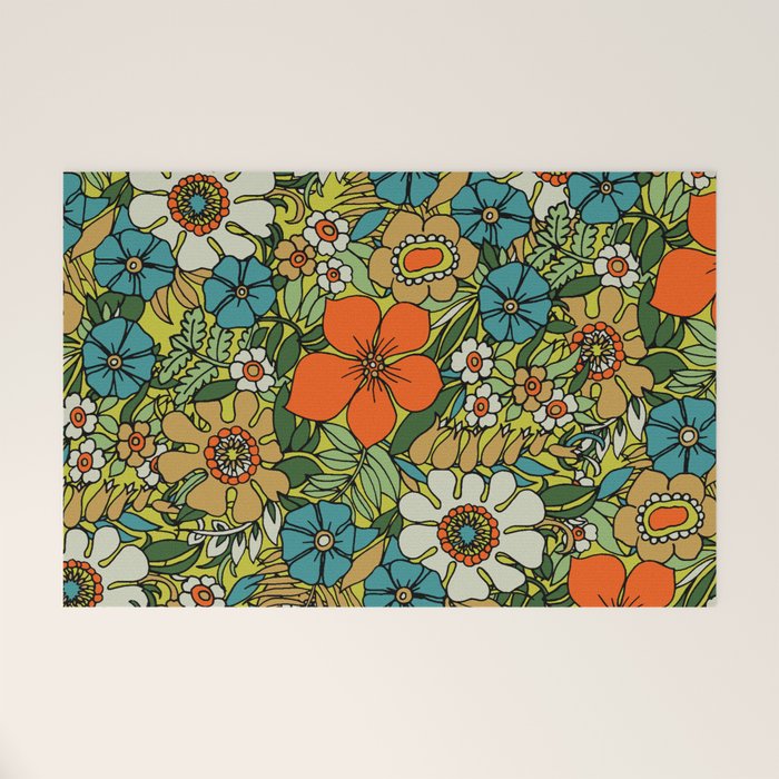 70s Plate Welcome Mat Gallery Image 1